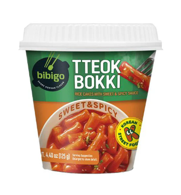 Tteokbokki cup sweet&spicy 125g [1]