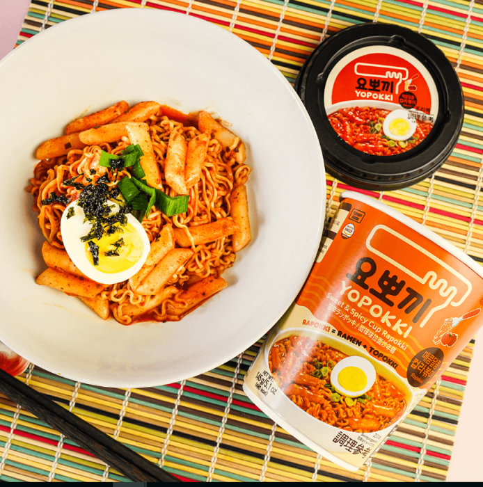 Yopokki Cup Ricecake&Ramen Spicy&Sweet 145g YP [2]