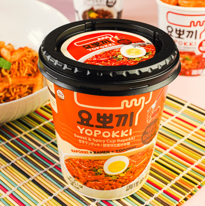 Yopokki Cup Ricecake&Ramen Spicy&Sweet 145g YP [3]