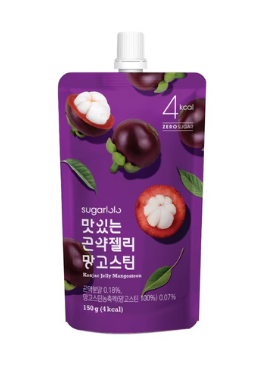 Zero sugar jelly Mangosteen 150g [1]