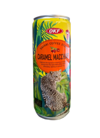 Fruit Juice/Soda/Soy Drinks - Caramel Macchiato 340ml