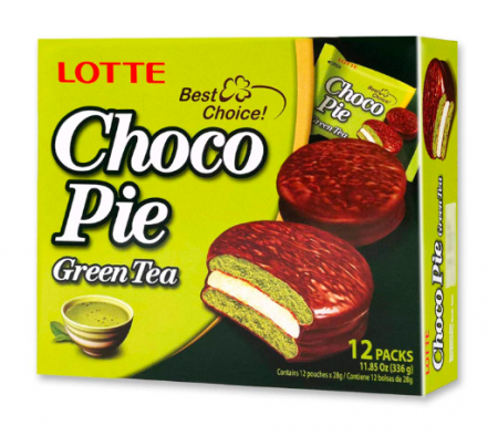 Biscuit & Bread - Chocopie Green Tea F, 336g