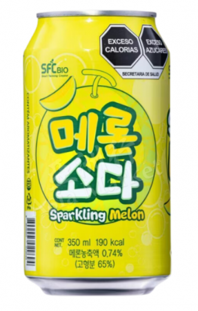 Fruit Juice/Soda/Soy Drinks - Drink Melon Soda 350ml SFCB