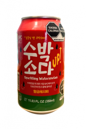 Fruit Juice/Soda/Soy Drinks - Drink Watermelon Soda 350ml SFCB