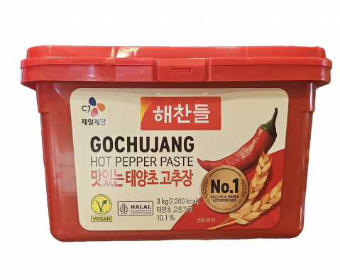 Red pepper/Soybean paste - Pastă de ardei iute Gochujang 3kg