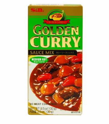 Seasoning/Spices - Golden curry medium 92g SB