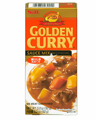 Fresh food - Golden curry mild 92g SB