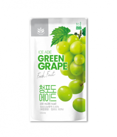 Tea - Green grape ade 230ml BG
