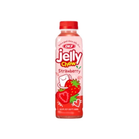 Snack & Drink - Jelly chew strawberry 500ml