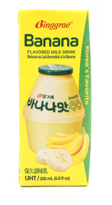 Fruit Juice/Soda/Soy Drinks - Lapte de banane 200ml