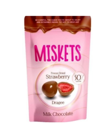 Jelly/Candy/Chocolate - Milk chocolate cu Capsuni 80g