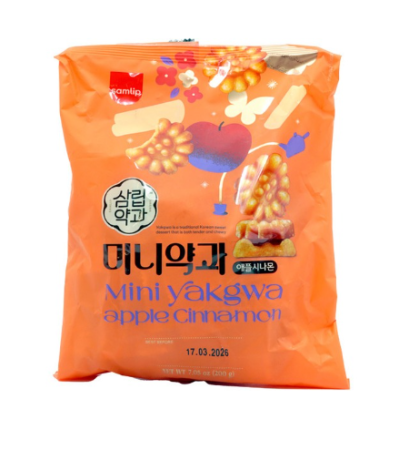 Snack & Drink - Mini yakgwa apple cinnamon 200g