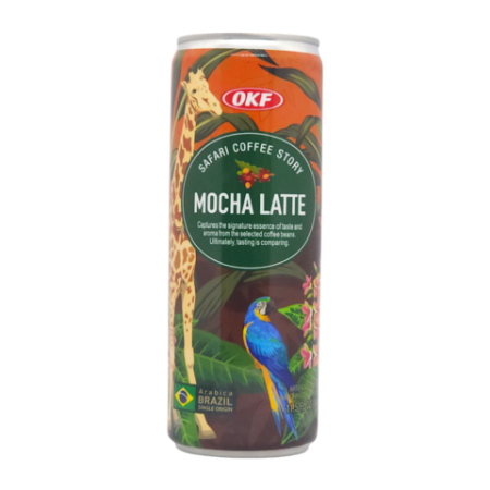 Fruit Juice/Soda/Soy Drinks - Mocha latte 340ml