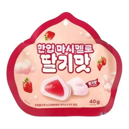 Jelly/Candy/Chocolate - One Bite Strawberry Marshmallow 40g