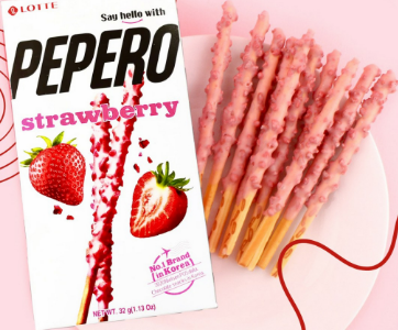 Pepero strawberry 32g Lotte [1]