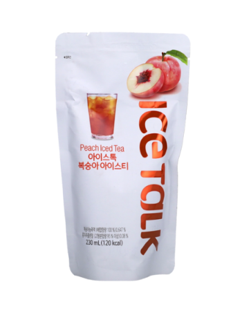 Snack & Drink - Pouch Peach iced tea 230ml