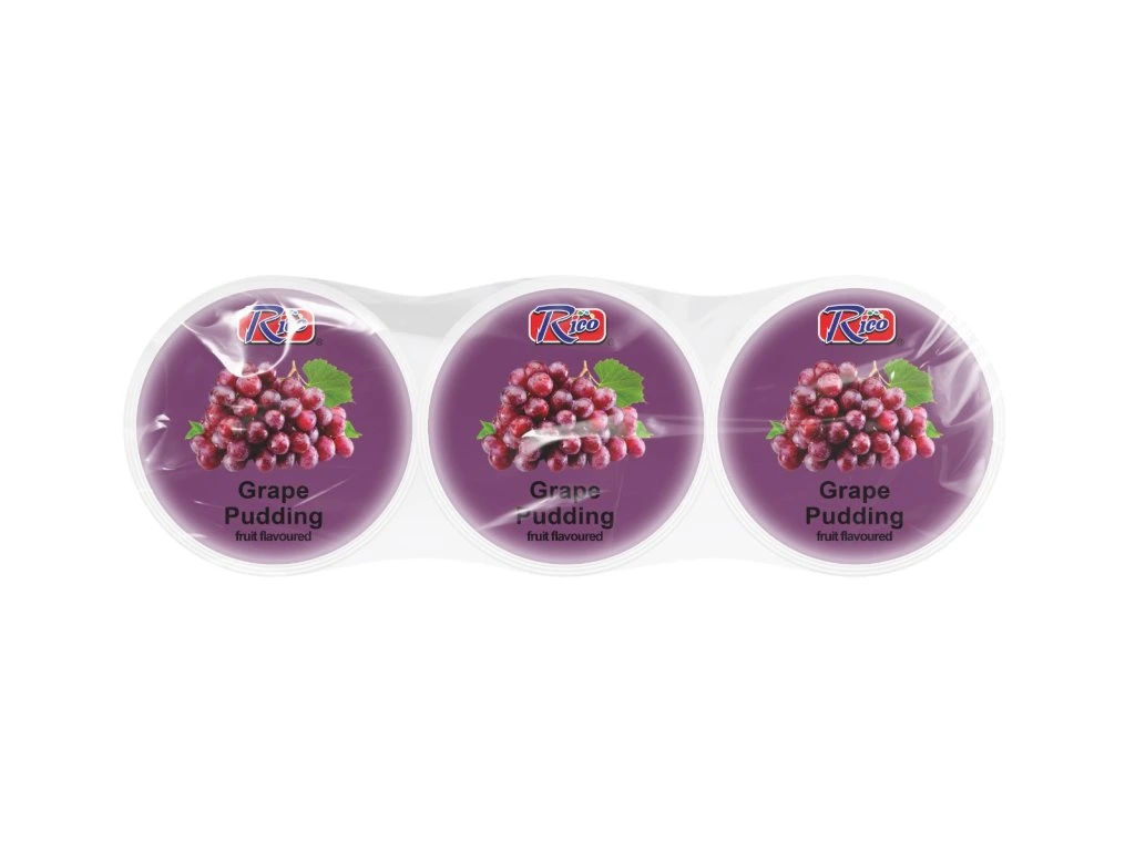 Jelly/Candy/Chocolate - Pudding cu struguri 195g Rico
