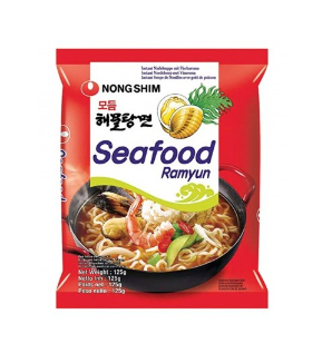 Noodles - Ramen fructe de mare 125g