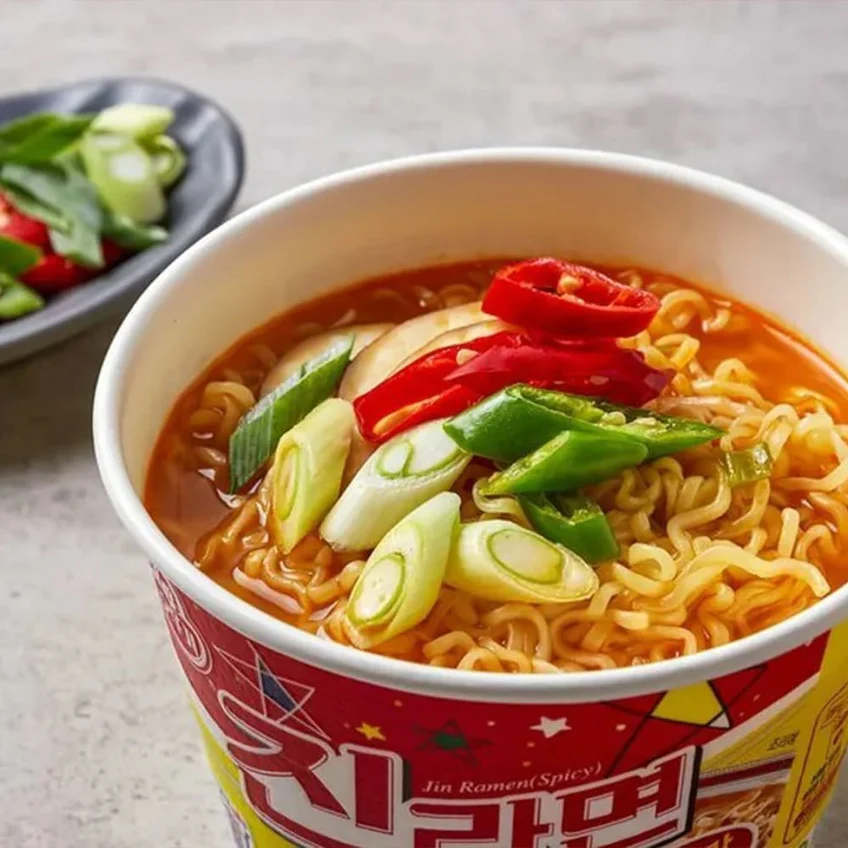 Ramen JIN Cupa Picant Mica 65g [1]