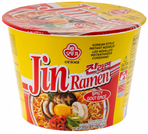 Cup Ramen - Ramen Jin Spicy Cupă Mare 110g