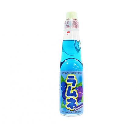 Drink - Ramune Blueberry 200ml Hatakosen