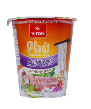 Rice Noodle Cup Beef Pho Bo 60g [0]
