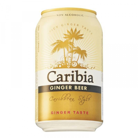 Fruit Juice/Soda/Soy Drinks - SGR Drink Caribia Ginger Beer 0% 330ml