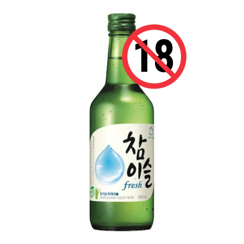 SGR Soju Chamisul Fresh 16.9% 350ml