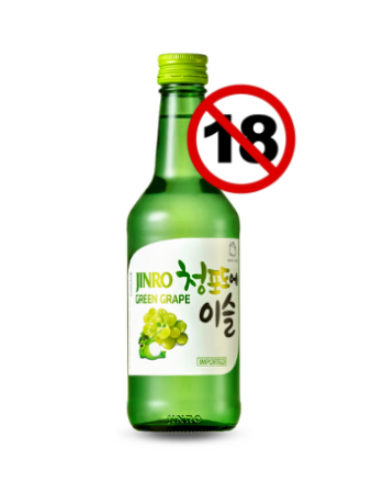 Snack & Drink - Soju Green grape 13% 350ml