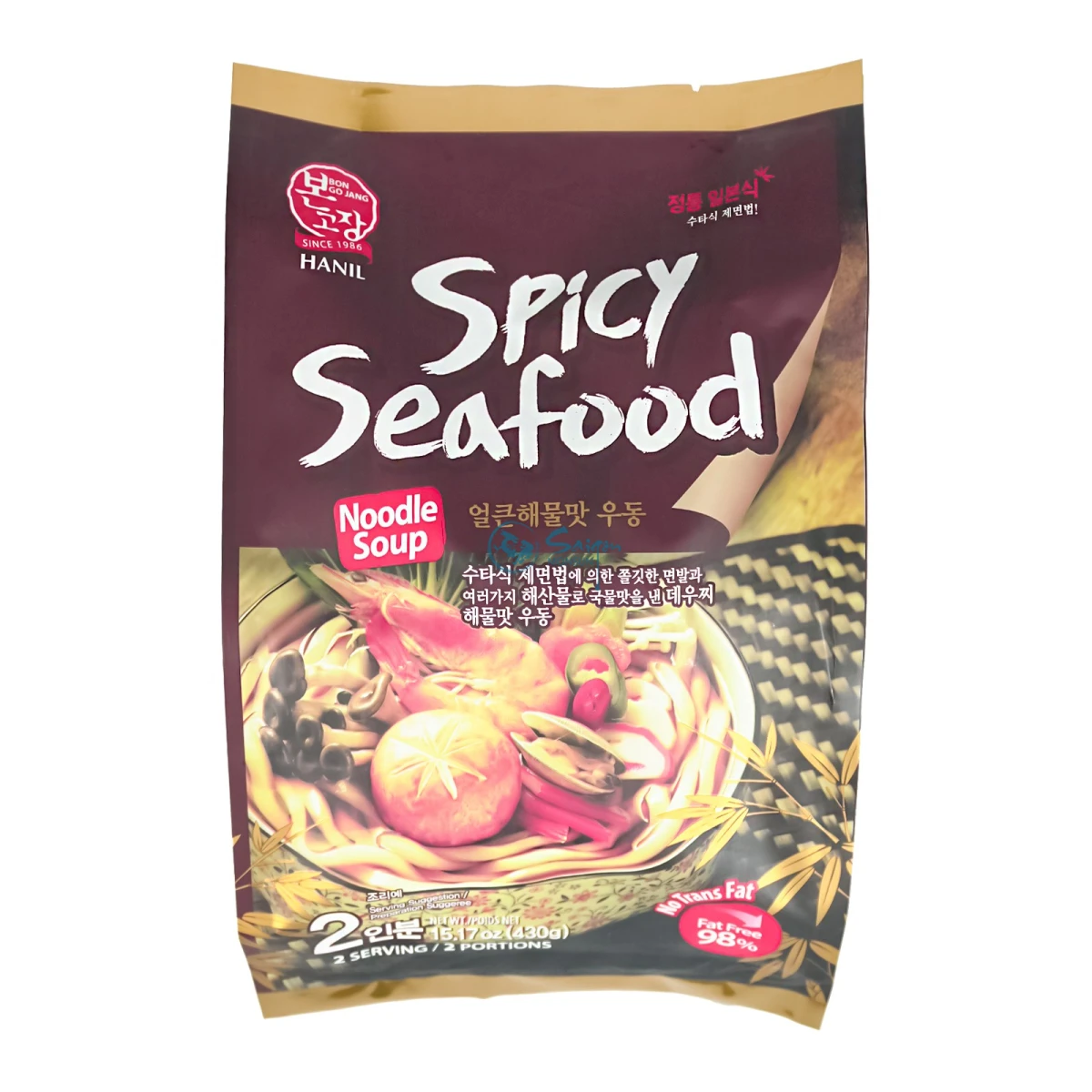 Spicy Seafood Udon 430g Hanil [0]