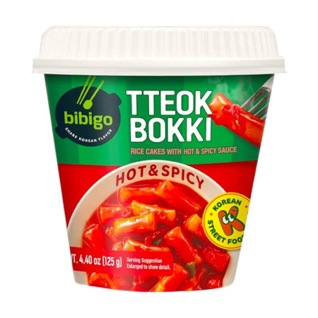 Ready to Cook - Tteokbokki cup hot&spicy 125g
