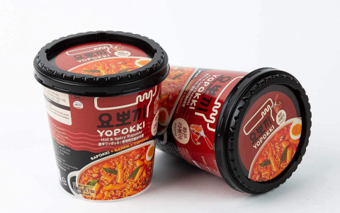 Yopokki Cup Ricecake&Ramen Hot Spicy 145g YP [4]
