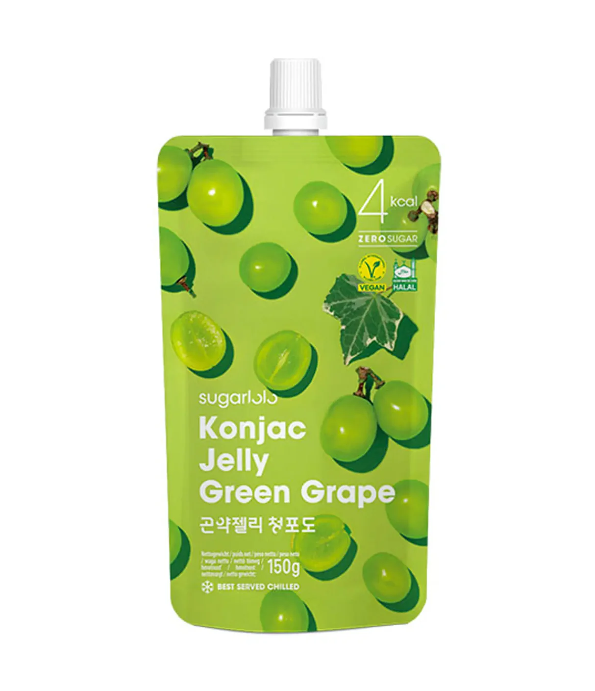 Jelly/Candy/Chocolate - Zero sugar jelly Grape 150g