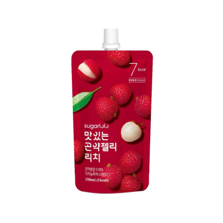 Jelly/Candy/Chocolate - Zero sugar jelly Lychee 150g