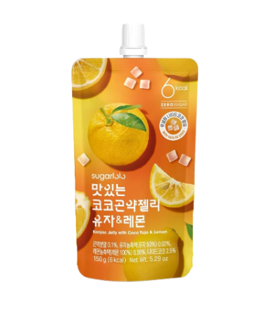 Snack - Zero sugar jelly yuja lemon 150g