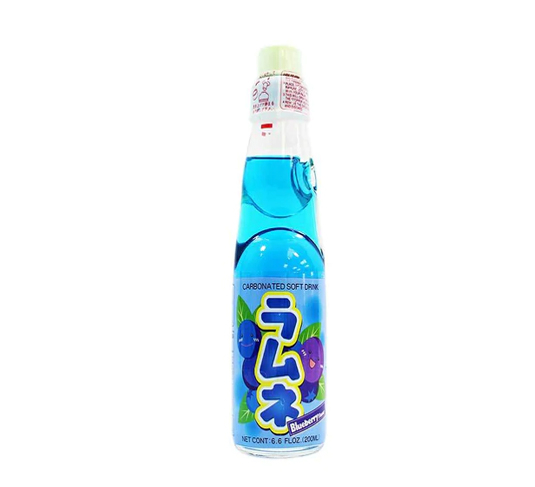 Ramune Blueberry 200ml Hatakosen