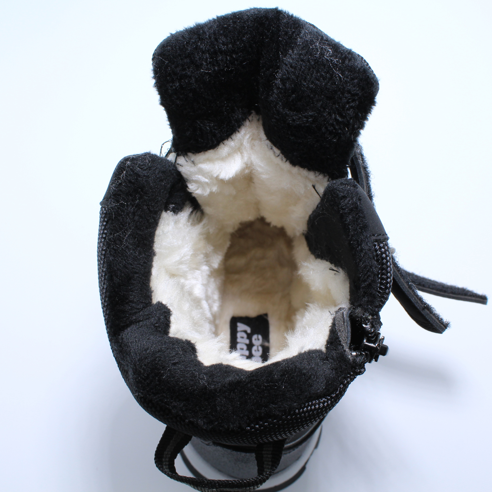 Ghete zapada imblanite baieti, Happy Bee 964280, negru, marimi 32-37