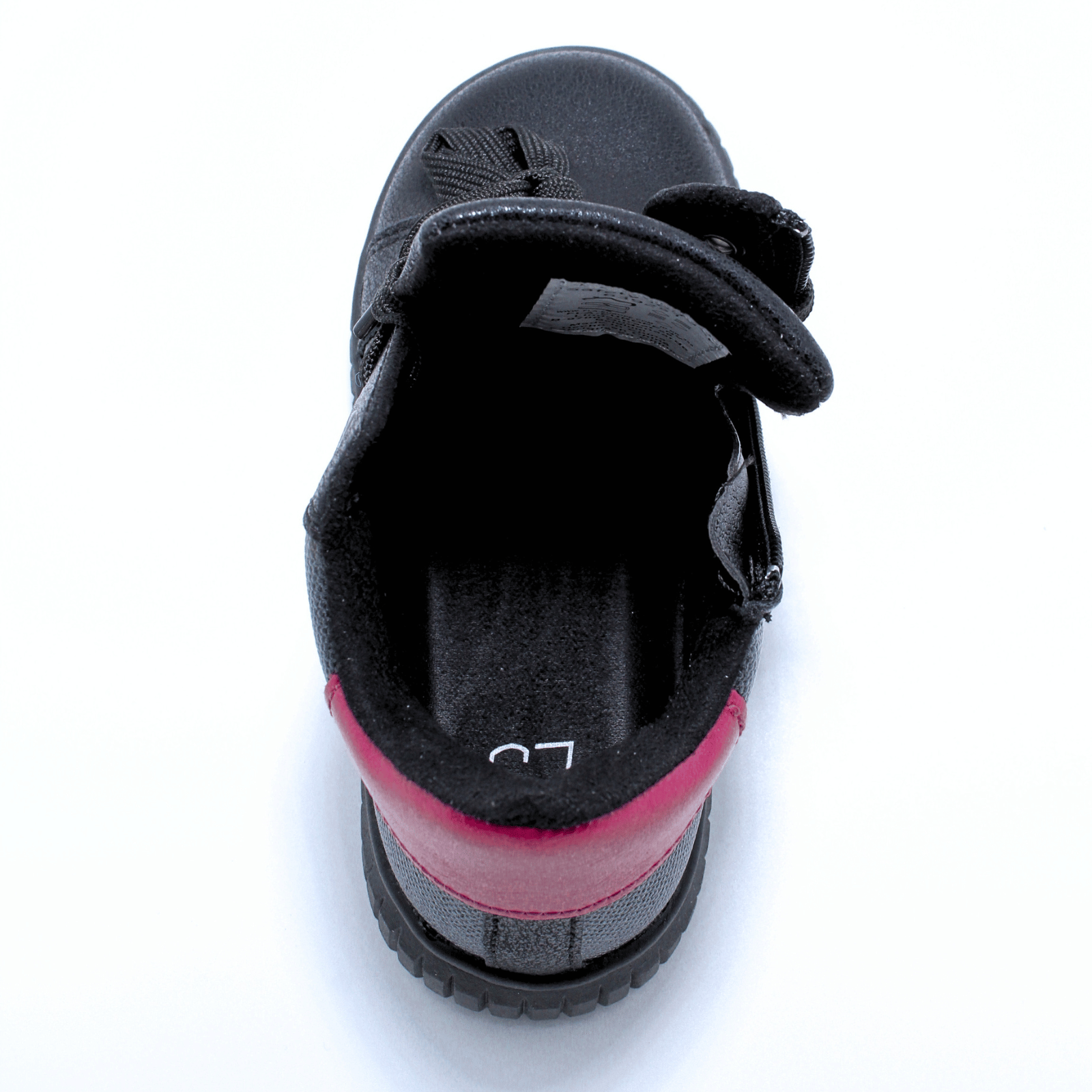 Ghete de toamna SJ 639251 Soft Touch, negru-fucsia, marimi 20-26 EU