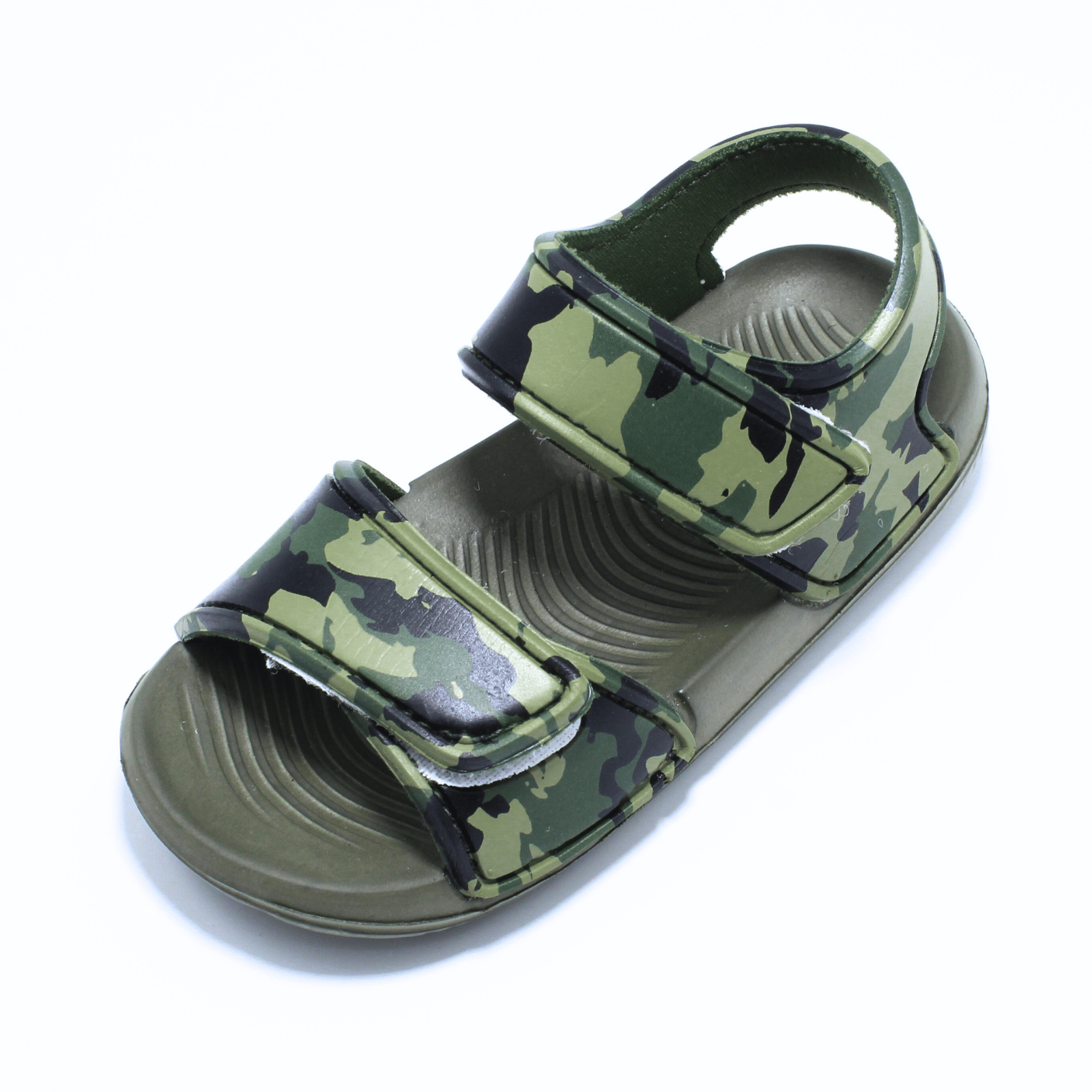 Sandale baieti EVA Cortina 978040, verde army, 22-27
