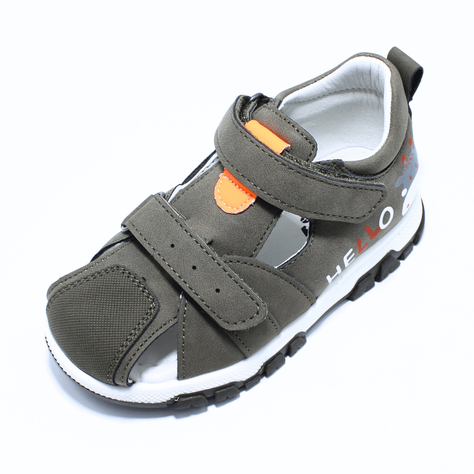 Sandale baieti Happy Bee 986330, kaki, 22-27