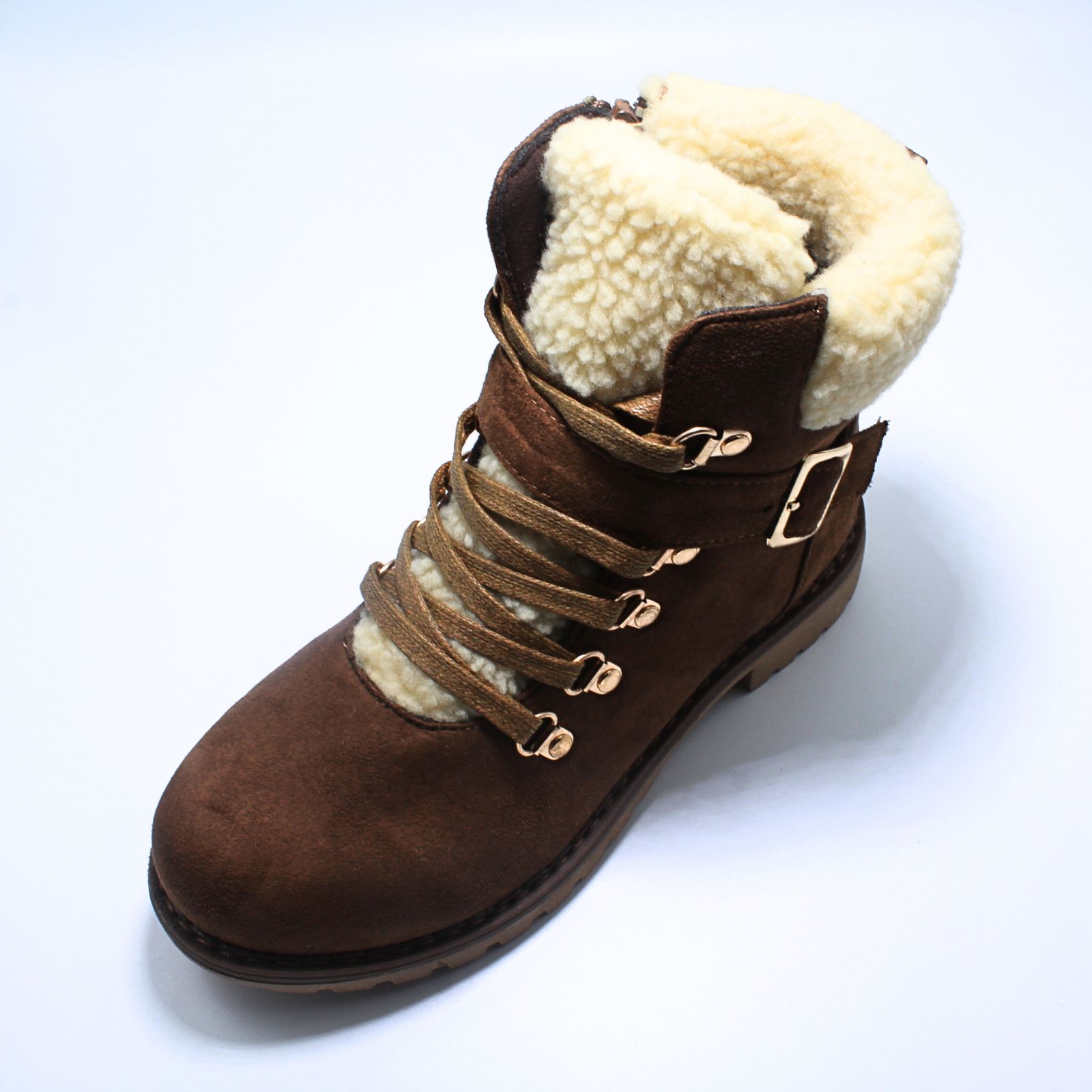 Ghete imblanite, imitatie piele intoarsa 36-41