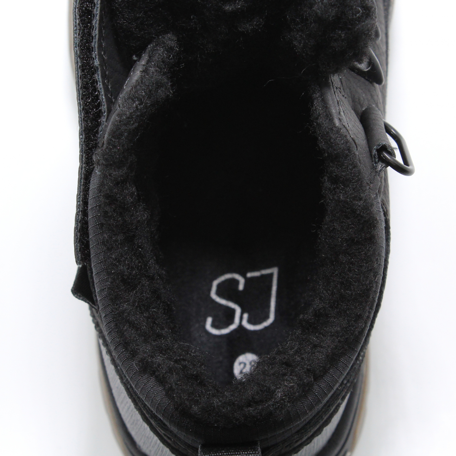 Ghete imblanite si impermeabile SJ 648347, C-Texi, negru, marimi 28-39 EU