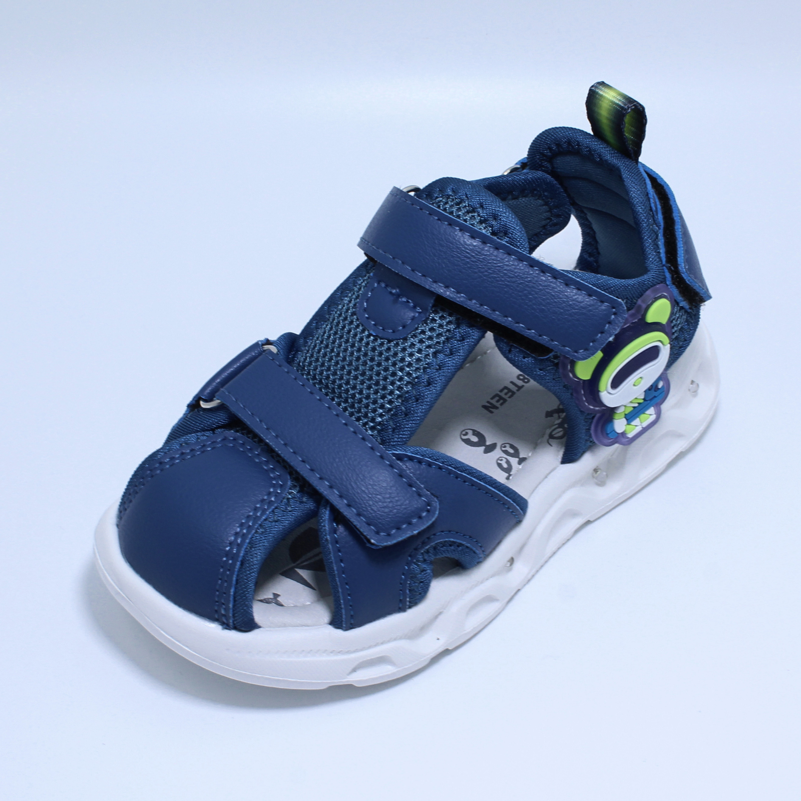 Sandale cu luminite LED New8Teen 0043220, navy, marimi 20-25