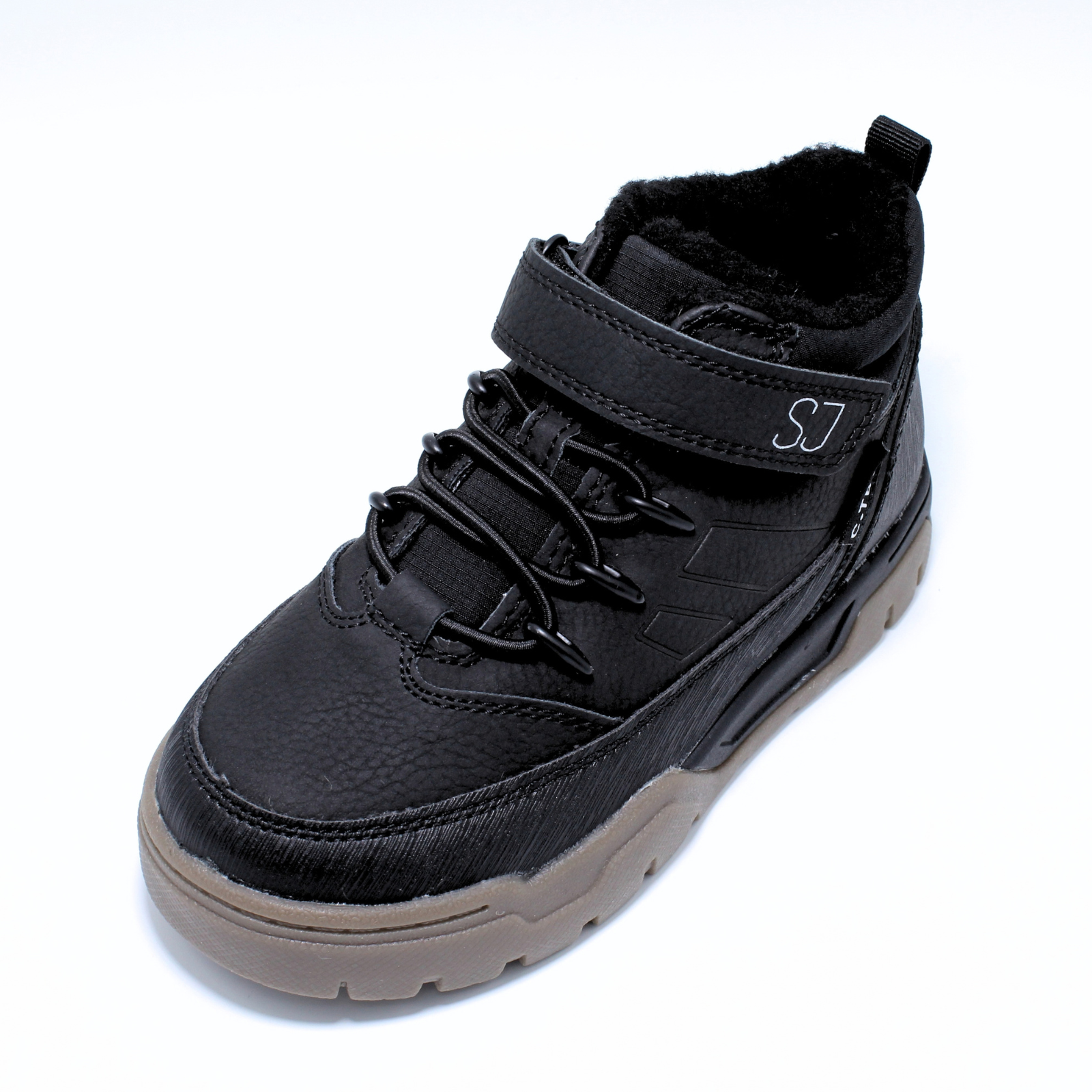 Ghete imblanite si impermeabile SJ 648347, C-Texi, negru, marimi 28-39 EU