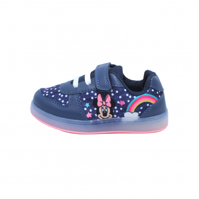 Pantofi sport cu luminite Minnie Mouse, model 6365 navy, 24-32 EU [1]