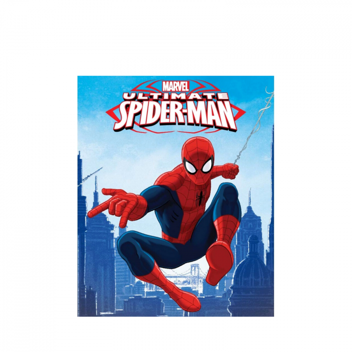 Patura copii Spiderman, polar, 140x120 cm [1]