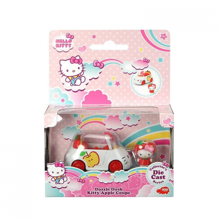 Set figurina si masinuta Hello Kitty – Kitty Apple | kiddiespride.ro [3]