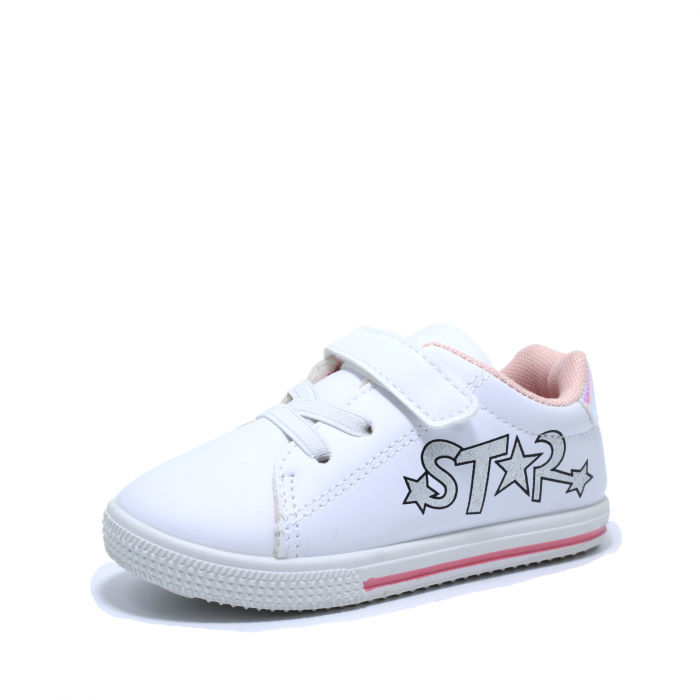 Pantofi fete Star, Sprox 552930, alb, 20-26 | kiddiespride.ro [3]