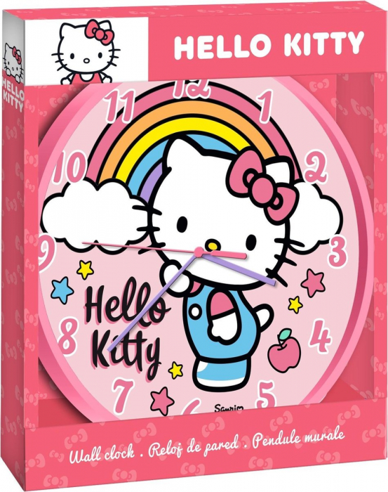 Ceas de perete Hello Kitty 25 cm [3]