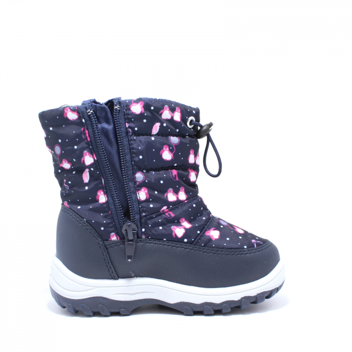 Cizme zapada fete, Happy Bee 850610, navy, marimi 22-27 [2]